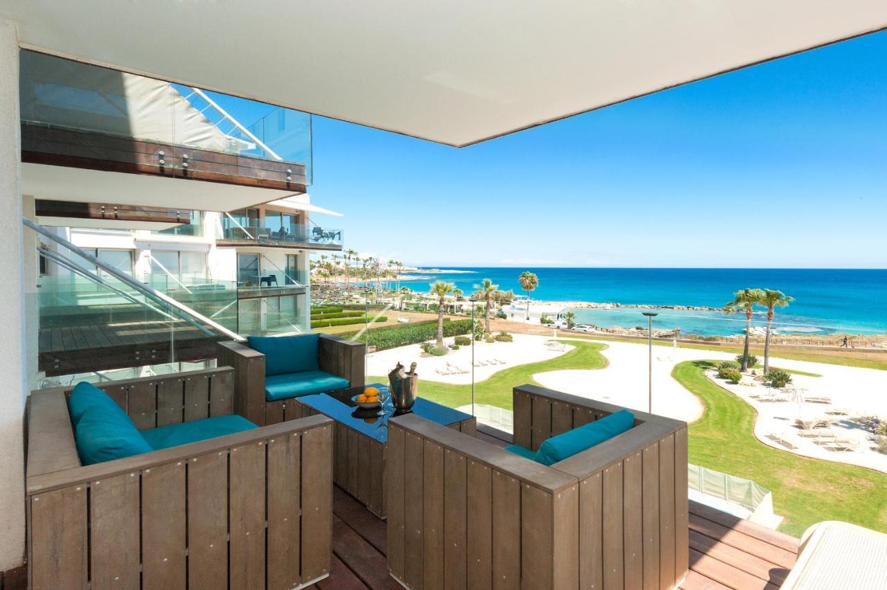 Apartment Marina - Beachfront プロタラス エクステリア 写真