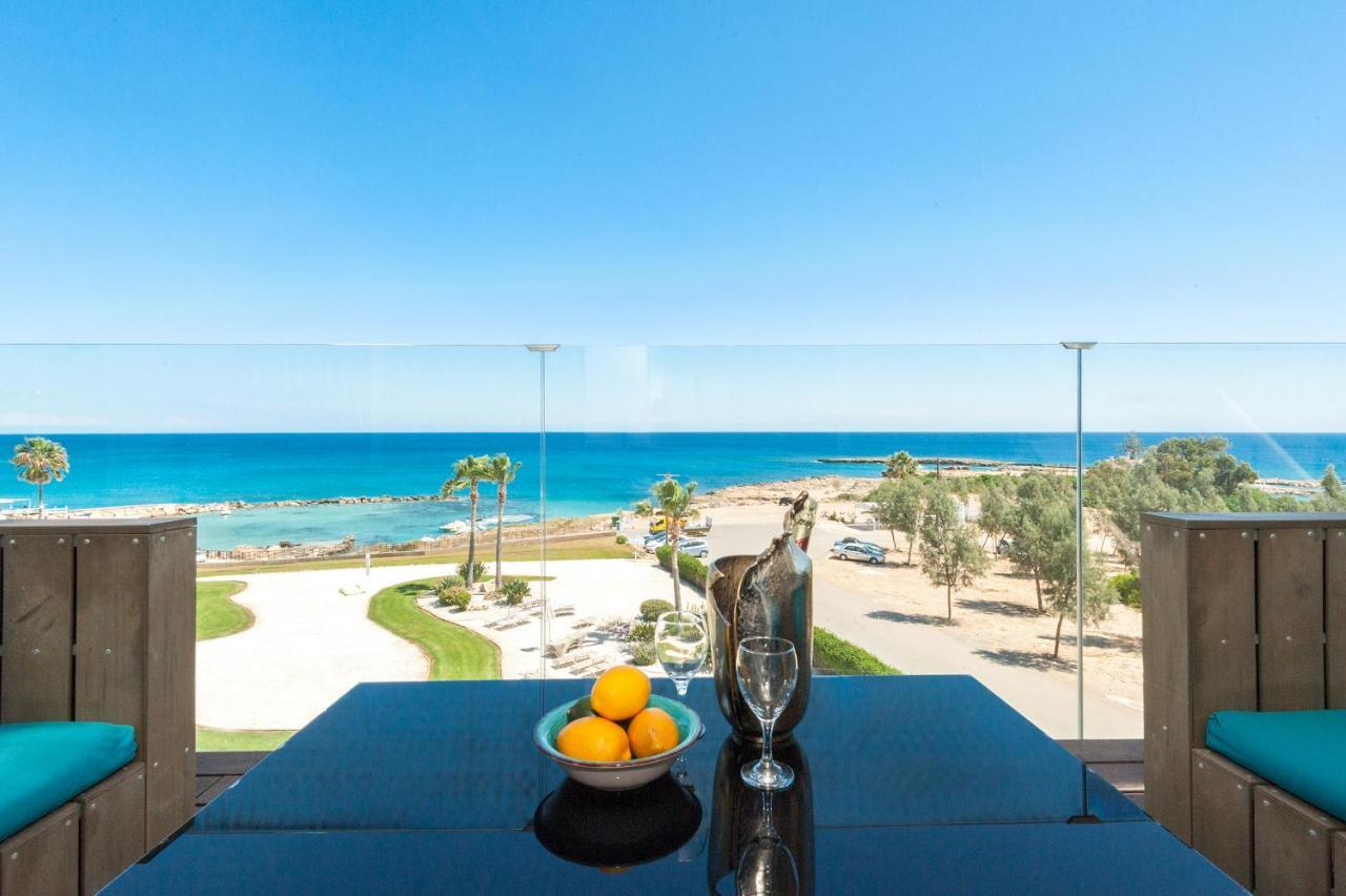 Apartment Marina - Beachfront プロタラス エクステリア 写真