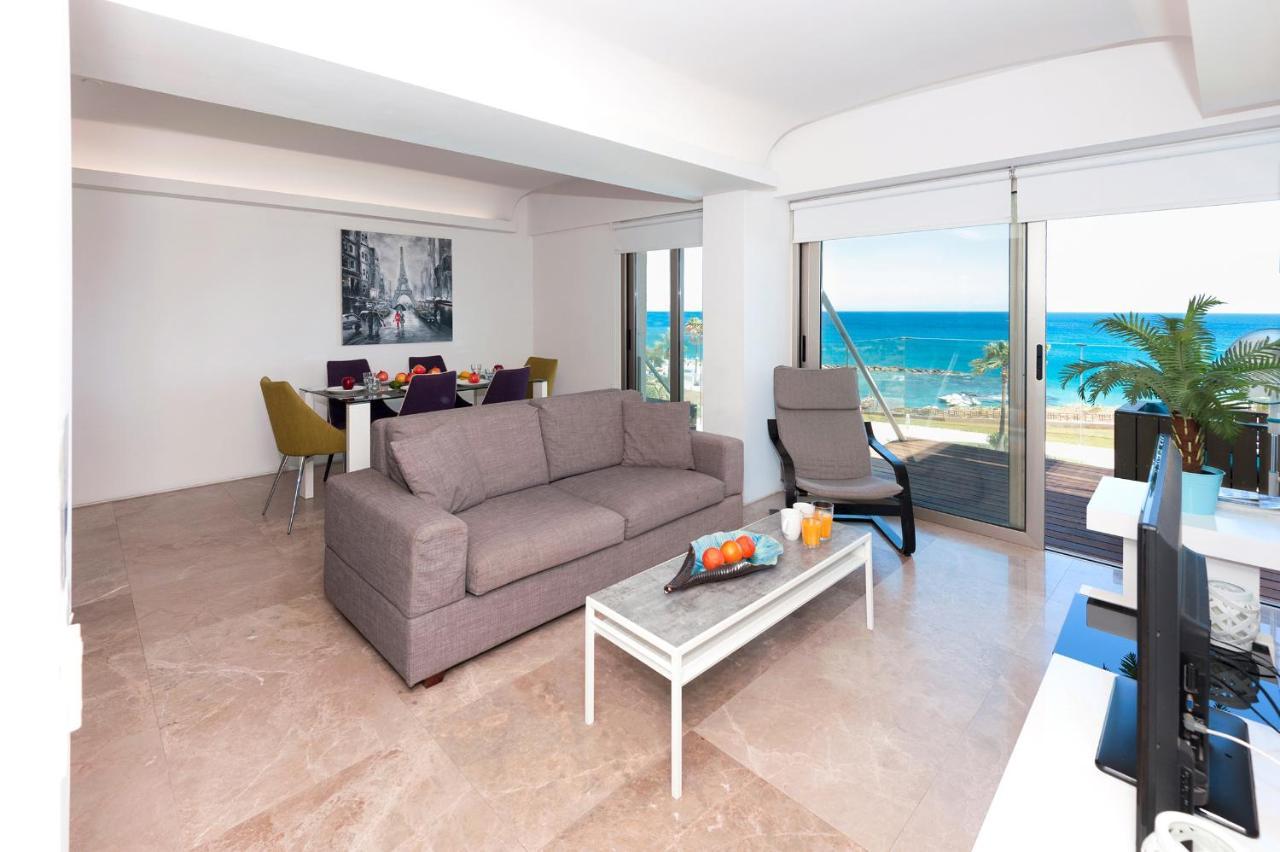 Apartment Marina - Beachfront プロタラス エクステリア 写真
